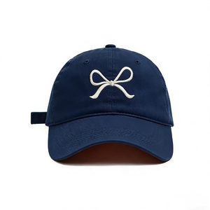 Linda Gorra de Béisbol Bordada con Lazo – Algodón Suave Lavado Ajustable para Uso Diario y al Aire Libre - Product Image 2