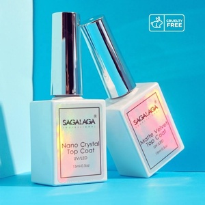 SAGALAGA 15ML Esmalte de Uñas en Gel UV con Acabado Mate, Capa Superior de Terciopelo Mate, de Larga Duración, Secado Rápido, para Salón - Product Image 6