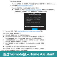 IoT 6 en 1 Monitor de alimentación de CA inalámbrico Tasmota ESPHome Medidor de energía inteligente Kwh Amperímetro de potencia para asistente doméstico