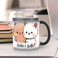 Mug en céramique Dudu Bubu changeant de couleur de luxe, livraison directe pour café/eau