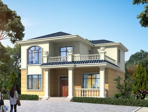 Giá thấp đúc sẵn nhà thiết kế truyền thống với xi măng bê tông phân vùng tường Bảng điều khiển làm bằng container thép prefab nhà - Product Image 5