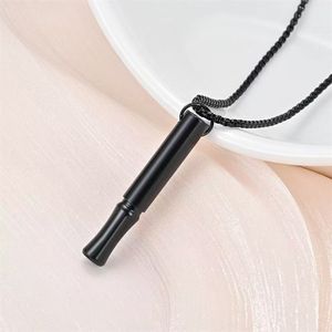 Populaire Pendentif sifflet papillon en acier inoxydable plaqué <span class=keywords><strong>or</strong></span> avec chaîne à maillons, Bijou anti-stress unisexe, Commande en gros - Product Image 4