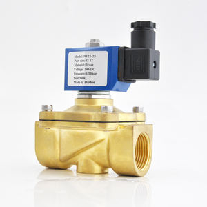 DW21-15 סגור בדרך כלל 110v <span class=keywords><strong>220v</strong></span> ac פליז חשמלי גז אוויר גז אוויר מים סולנואיד 1/2" - Product Image 3