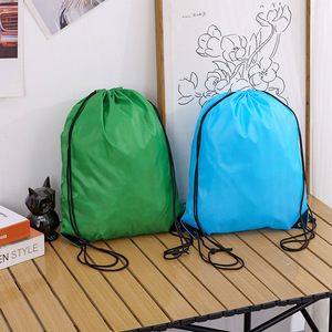 Promotional Drawstring Sportpack 210D Oxford Cloth Portable Custom Printing For Advertising Events - Product Image 2