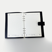 Organisateur personnalisé A6 Budget Binder Planner avec 8 enveloppes transparentes pour billets et 12 feuilles de budget Planner