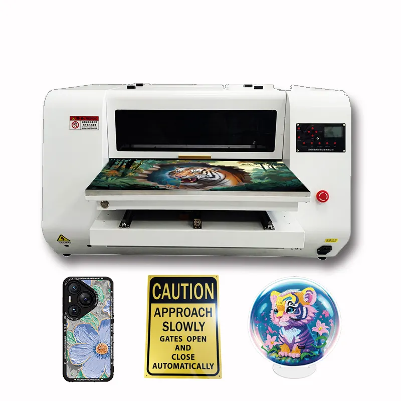 New high all in one uv dtf printer crystal uv dtf printer speed crystal label uv printer