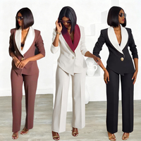Ensemble tailleur femme CW3755 OL avec pantalon long, style africain, livraison rapide
