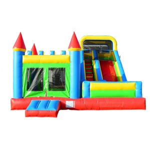 منزلق مائي قابل للنفخ بسعر رخيص، قلعة نطاطة تجارية، مجموعة ألعاب قابلة للنفخ للأطفال - Product Image 2