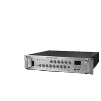 Amplificateur de sonorisation 70V 110V 360W avec contrôle six zones, réponse 50Hz-16kHz, surveillance LED et protection contre les surcharges