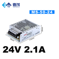 EM 15W 25W Catu Daya Switching Stainless Steel 30x58x85mm Kompak DC Universal untuk Otomasi Industri Motor Stepper CNC