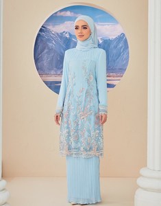 Sipo Eid 2023 kebaya Baju kurung ผู้หญิงสมัยใหม่มาเลเซีย - Product Image 3