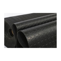 Tapis de sol en caoutchouc durable pour ascenseur de bus d'escalier, rouleau de feuille de caoutchouc de pièce de monnaie de sécurité
