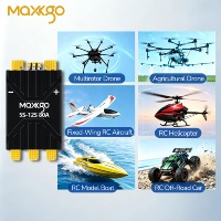 Contrôleur de vitesse électronique sans balais MAXKGO 5-12S 80A AM32 Dshot600 pour drone FPV, contrôleur de moteur pour multirotor RC