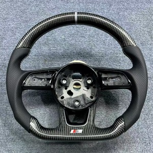 Volante de Fibra de Carbono Brillante YTcarbon de Envío Rápido para <span class=keywords><strong>Audi</strong></span> Q7 4L Q8 4M <span class=keywords><strong>E</strong></span>-<span class=keywords><strong>Tron</strong></span> <span class=keywords><strong>Sportback</strong></span> - Product Image 6