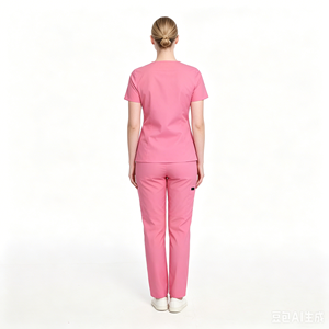 Divisa Medica Scrub Donna e Uomo, Completo <span class=keywords><strong>Medico</strong></span> Casacca e Pantaloni - Product Image 6