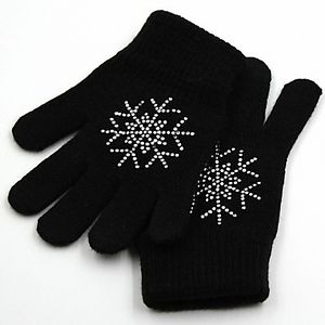 LIUHUO-vêtements d'hiver en maille pour filles, antidérapantes, à la mode, perçage à chaud, chaud, épais, chaud, fitness, complet doigt - Product Image 6