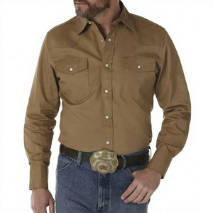 High Quality Water Proof Cotton Men <b>Welding</b> FR <b>Shirts</b> Comfortable Light Weight Quick Dry Breathable SELF INDUSTRY Customized - Product Image 1