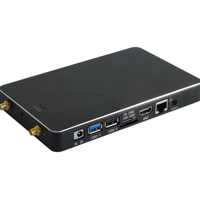 Android Mini Pc  Rockchip RK3399 CPU Support  Android 7,10,11system  4G RAM 32G Storage HD-MI LVDS EDP 4K6*USB 2.0   With CE FCC