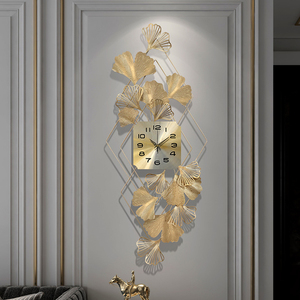 Đồng Hồ Treo Tường Lớn Sang Trọng Kiểu Cổ Trang Trí Nội Thất Kỹ Thuật Số Màu Vàng Lớn Giá Rẻ - Product Image 1