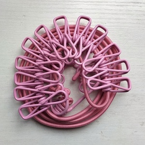 Fabricant de corde à <span class=keywords><strong>linge</strong></span> d'extérieur avec clip Porte-vêtements de voyage portable rétractable et coupe-vent 12 pinces à <span class=keywords><strong>linge</strong></span> et cordes - Product Image 3