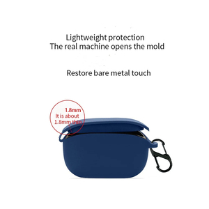 Housse de casque Casque <span class=keywords><strong>Écouteur</strong></span> Anti-chute Anti-poussière Antichoc Silicone <span class=keywords><strong>Sans</strong></span> <span class=keywords><strong>Fil</strong></span> <span class=keywords><strong>Écouteur</strong></span>s Etui pour <span class=keywords><strong>JBL</strong></span> WAVE 100TWS - Product Image 3