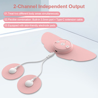 Appareil TENS EMS à 2 canaux, contrôle par application, 26 modes, stimulateur musculaire intelligent, rechargeable par type-C, unité TENS, gestion de la douleur corporelle