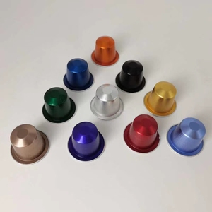 Tùy chỉnh logonespresso tương thích nhôm viên nang cà phê Nespresso nhôm lá rỗng viên nang cà phê - Product Image 4