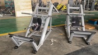 Équipement de fitness commercial hack slide Hack-Loaded Linear Hack Squat Gym Machine