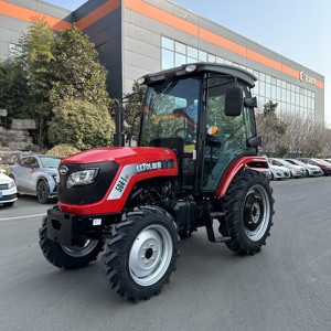 Trattore Agricolo LETOL LT504 50HP 4WD con Motore Diesel Euro 5, Cabina, Caricatore Frontale e Fresa Rotante Certificato CE - Product Image 6