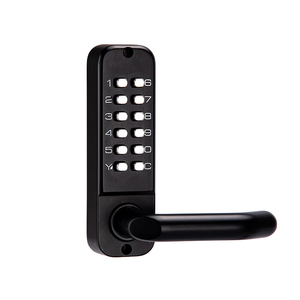 Nuevo teclado de combinación mecánica para exteriores, cerradura de combinación de llave de puerta de jardín impermeable de doble cara - Product Image 3