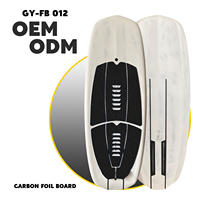 Planche de surf en fibre de carbone GY-FB 012 OEM 70L-140L, durable pour le SUP, le kitesurf et l'utilisation sur les lacs, rivières et océans