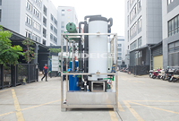 Machine à glaçons tubulaires de 5 tonnes pour usage commercial et industriel, en acier inoxydable SUS304, pour la pêche et la conservation des produits de la mer