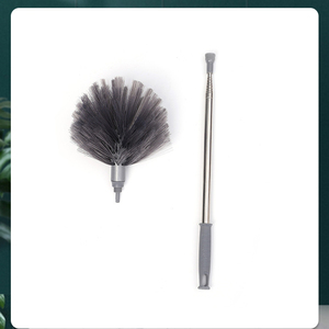 Có thể tháo rời thanh thép không gỉ đa chức năng bụi-miễn phí Kính thiên văn khăn lau bụi với Spider Web bàn chải hộ gia đình loại bỏ bụi công cụ - Product Image 5