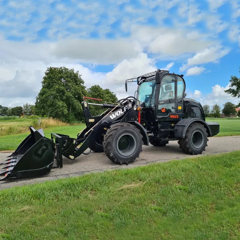 Wolf Mini 2ton Tractor WL825 Mini Articulated loader With Quick Hitch