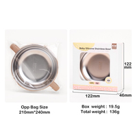 Ensemble d'alimentation pour bébé en silicone avec logo personnalisé, comprenant un bol et une assiette, pour tout-petits, produits et fournitures de sevrage