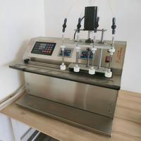 Machine de remplissage et d'emballage semi-automatique pour sachets de lait de soja, yaourt, eau, boissons et gel douche avec buse d'aspiration