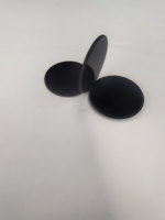 Disques en verre optique UV ZWB3 de 25 mm de diamètre, 254 nm, sur mesure en usine, avec une transmission lumineuse de 50 % pour l'éclairage des détecteurs de devises
