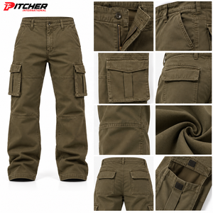 Wholesale Custom Mens Baggy Streetwear Denim Jeans Heavyweight Cotton Oversized Fit Private Label - Product Image 6