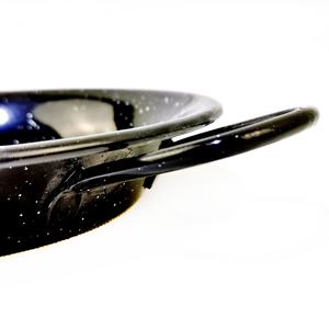 Sartén antiadherente para <span class=keywords><strong>Pasta</strong></span> de mariscos, de 11 pulgadas paellera española de acero al carbono, con doble mango - Product Image 4