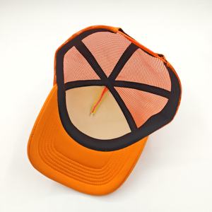 Casquette Trucker en Mousse et Filet à 5 Panneaux de Haute Qualité, Personnalisable avec Logo Brodé ou Imprimé, pour Hommes, Style Hip-Hop et Performance – Vente en Gros - Product Image 6