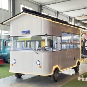 街头销售用全装配备的食品车，定制食品售卖拖车 - Product Image 5