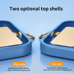 Phổ thép không gỉ chống mất Clip dây buộc với D-Ring điện thoại di động Tether Tab trong hình dạng dây biểu tượng tùy chỉnh điện thoại vá - Product Image 2