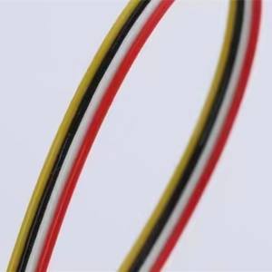 Kabel Daya kustom 2 3 4 5 6 inti kabel tembaga suhu tinggi terisolasi kawat fleksibel datar harness - Product Image 5