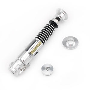 TXQsaber Luke V2 Poignée en métal Smooth Swing Flash on Clash Jouets lumineux 27 sons Star Wars Jouets <span class=keywords><strong>Cosplay</strong></span> <span class=keywords><strong>Sabre</strong></span> <span class=keywords><strong>Laser</strong></span> - Product Image 2