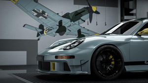 Para Porsche 987 Mejorado con Kit de Carrocería Ancha de Alta Calidad, Parachoques Delanteros y Traseros, Faldones Laterales Anchos y Difusor Trasero - Product Image 6