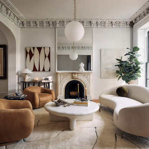 Canapé de luxe en velours texturé blanc, structure en <span class=keywords><strong>bois</strong></span> durable, forme nuage, pour hall d'hôtel - Product Image 3