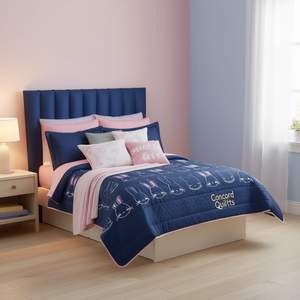 Edredón Ligero Concord Quilts Bunny Blue, Tamaño Doble, Ropa de Cama de Verano, Relleno de Poliéster, Lavable a Máquina - Product Image 2