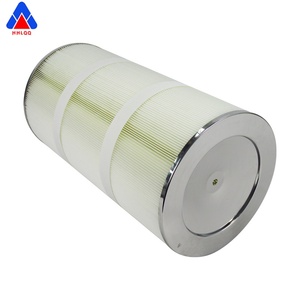 Cartouche filtrante à air en polyester industrielle personnalisée par le fabricant pour la collecte de poussière, filtre à air anti-poussière pour l'industrie des structures métalliques - Product Image 6