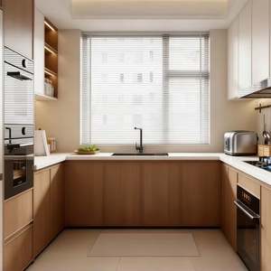 Gabinetes de Cocina Personalizados de Madera Contrachapada, Gabinetes de Cocina de Madera, Estilo Moderno y Clásico - Product Image 1