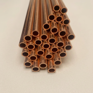 Tube en cuivre rouge ASTM C12000 pour climatiseur, tuyau en cuivre - Product Image 1